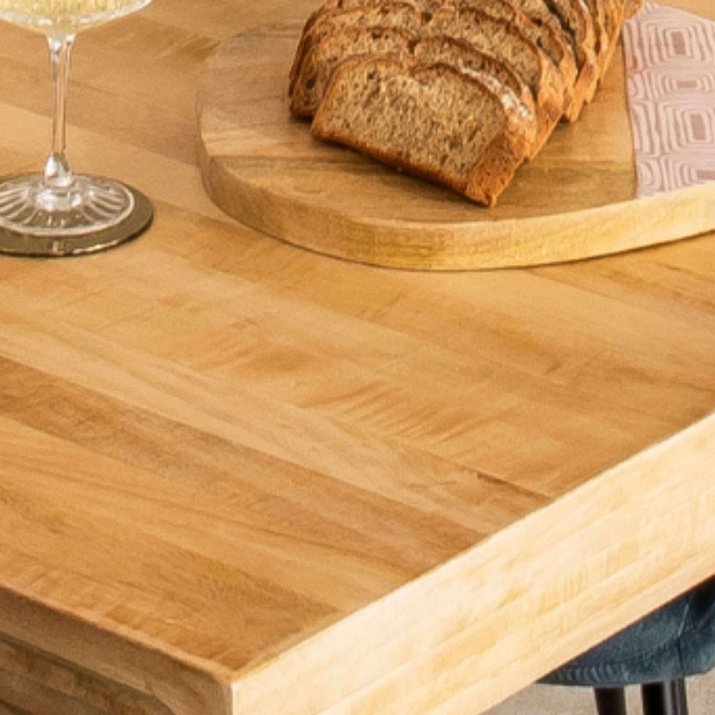 Berlin collection - close up of finished mango wood