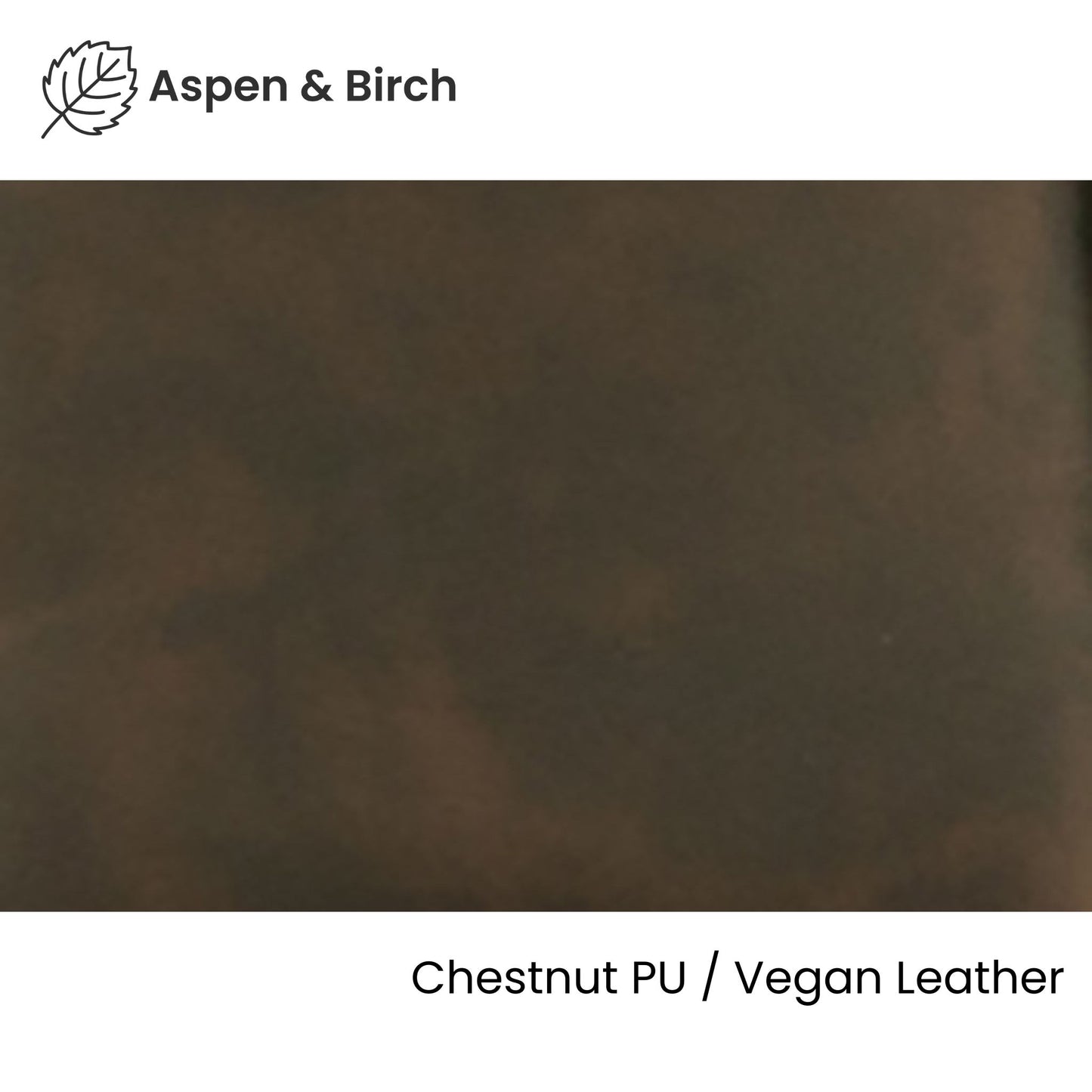 Chestnut PU Vegan Leather