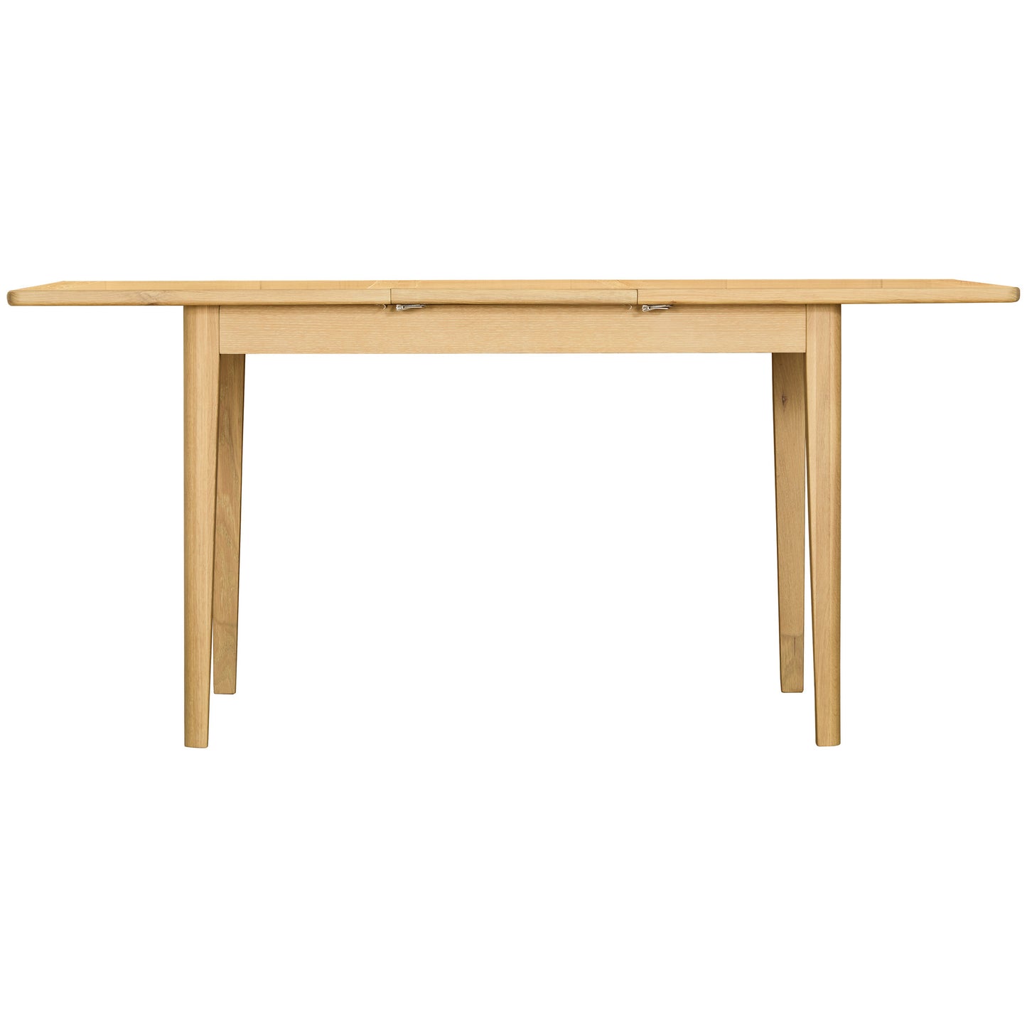 Farstad 4-6 Seater Extending Dining Table Oak extended side