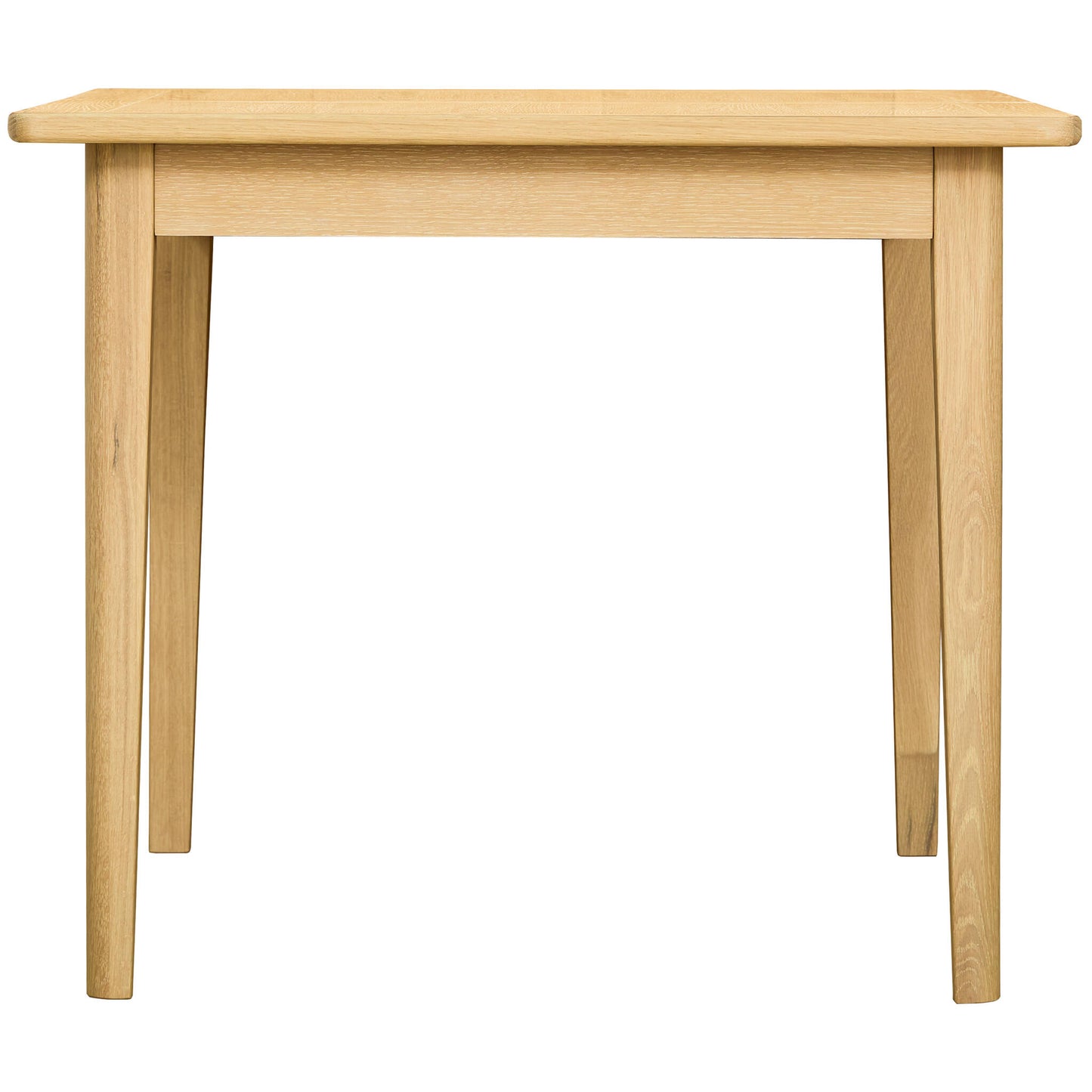 Farstad 4-6 Seater Extending Dining Table Oak closed end