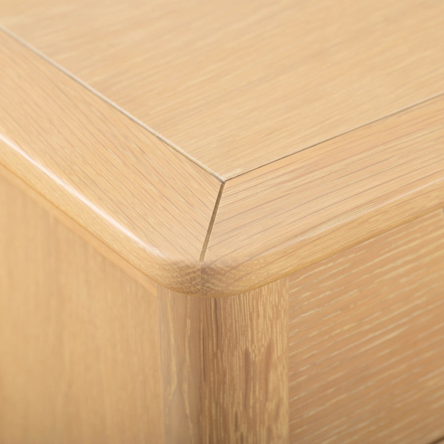 Farstad collection - close up of finished oak