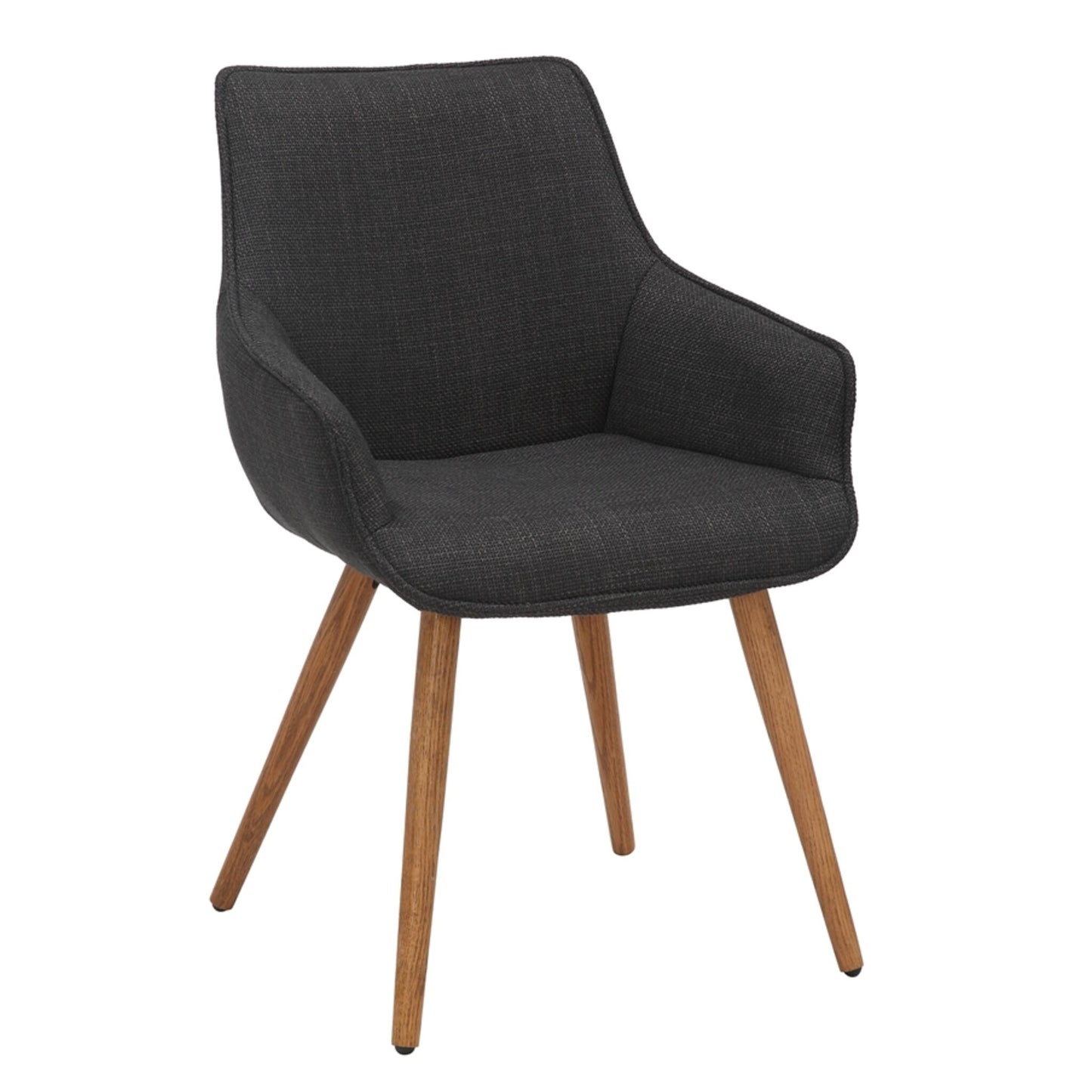 Genoa Dining Chair Twill Slate Grey