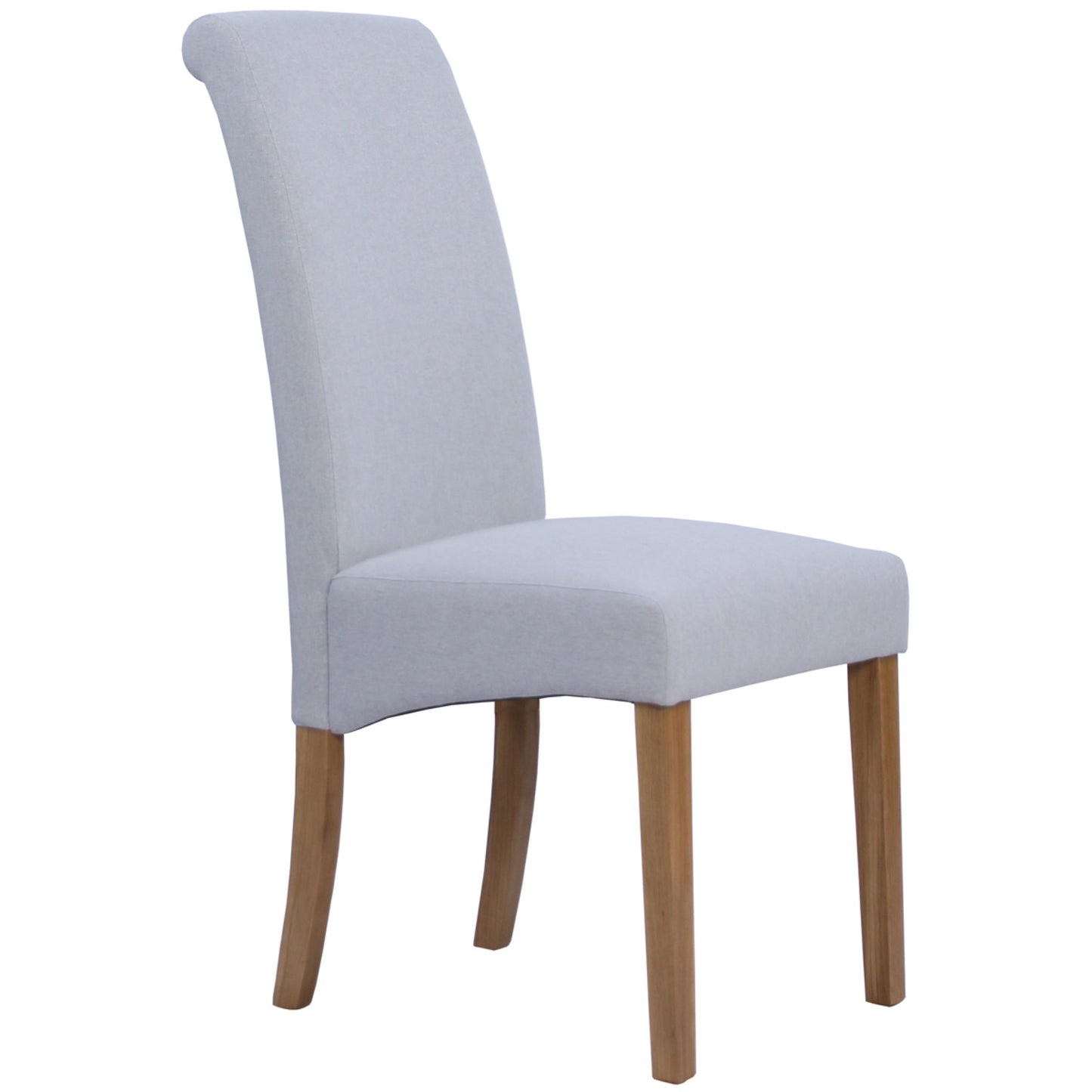 Inver Dining Chair Oak Light Grey