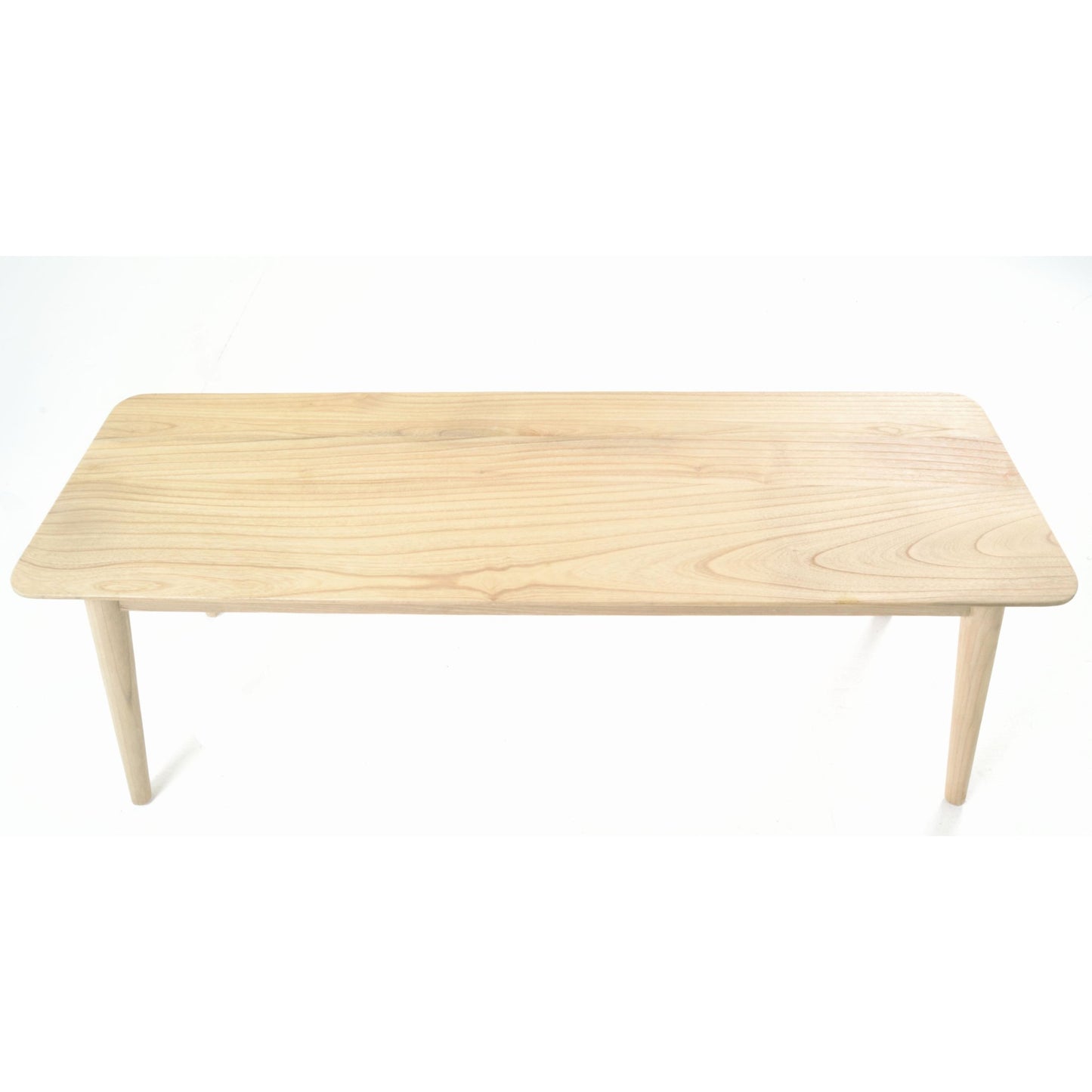 Malmo Dining Bench Sungkai Wood Scandinavian style side above