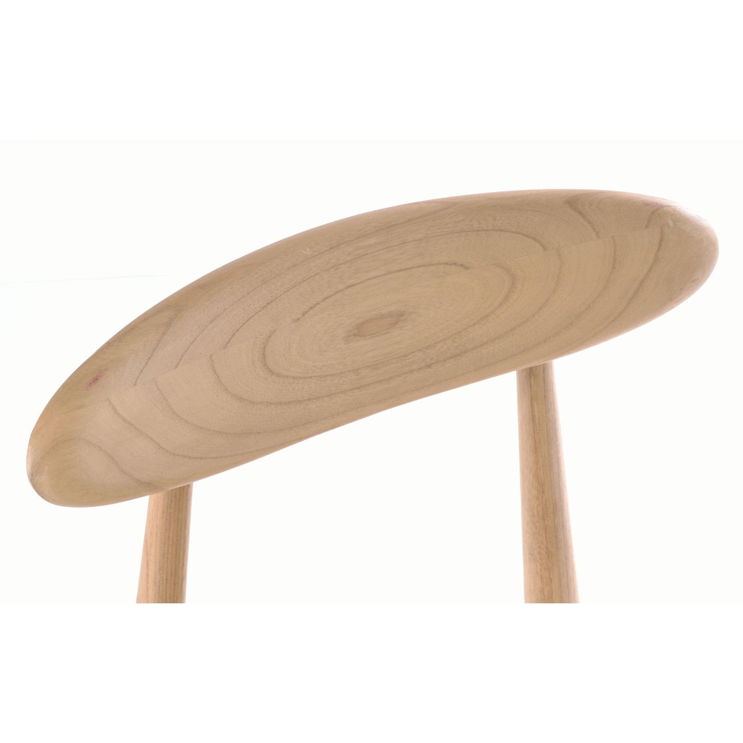 Malmo Dining Chair Sungkai Wood Scandinavian Style backrest detail