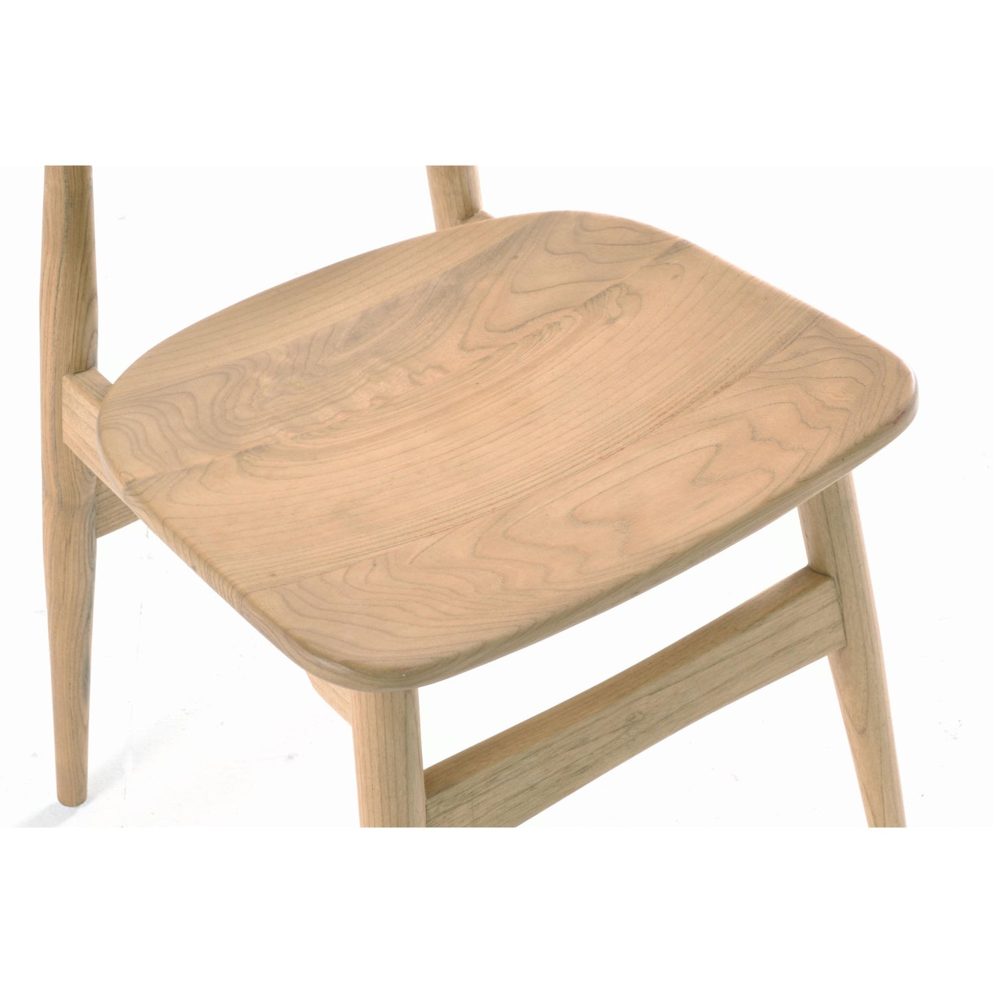 Malmo Dining Chair Sungkai Wood Scandinavian Style seat detail