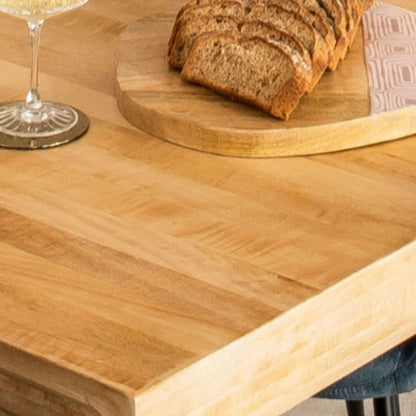 Berlin collection - close up of finished mango wood