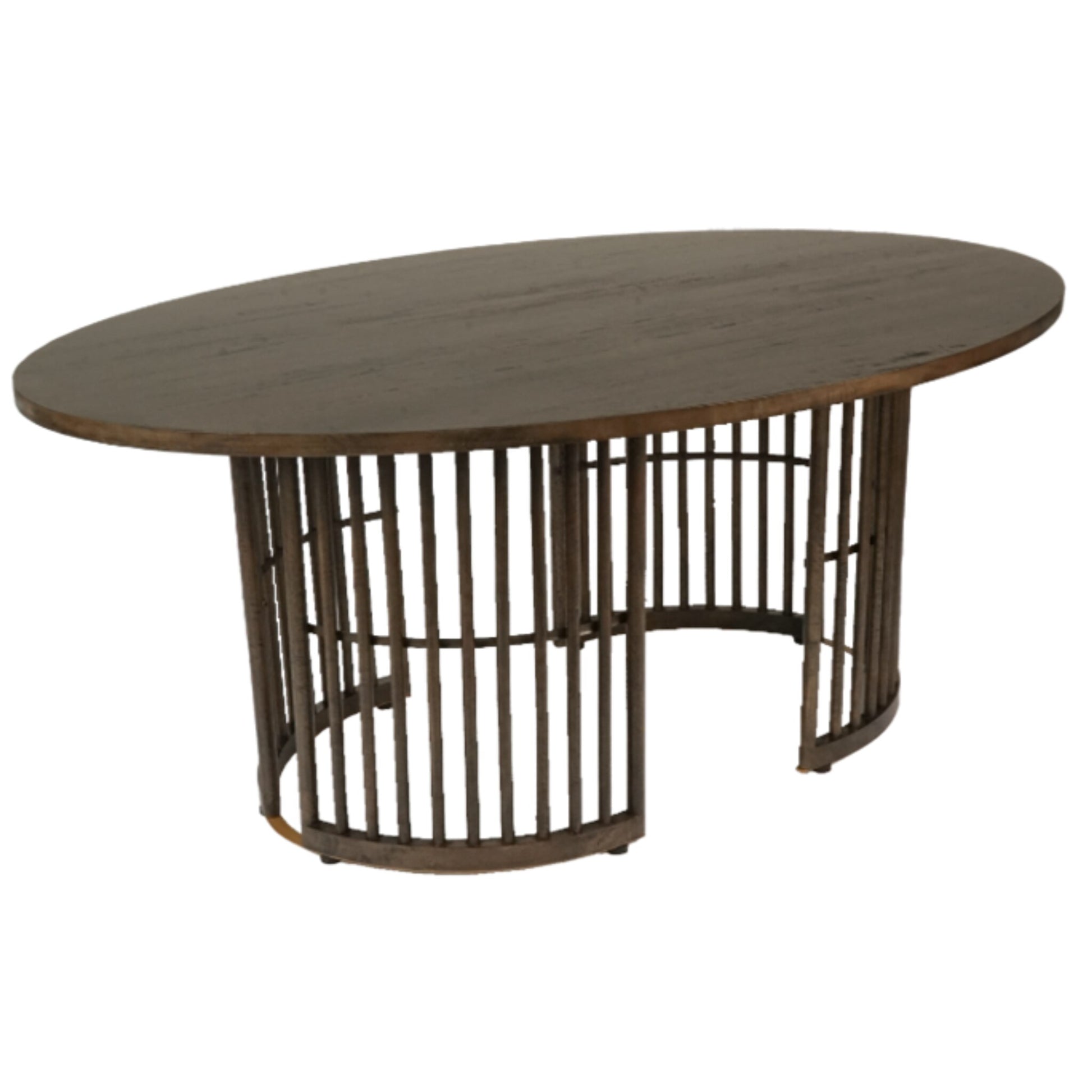 Chicago 6 Seater Oval Dining Table