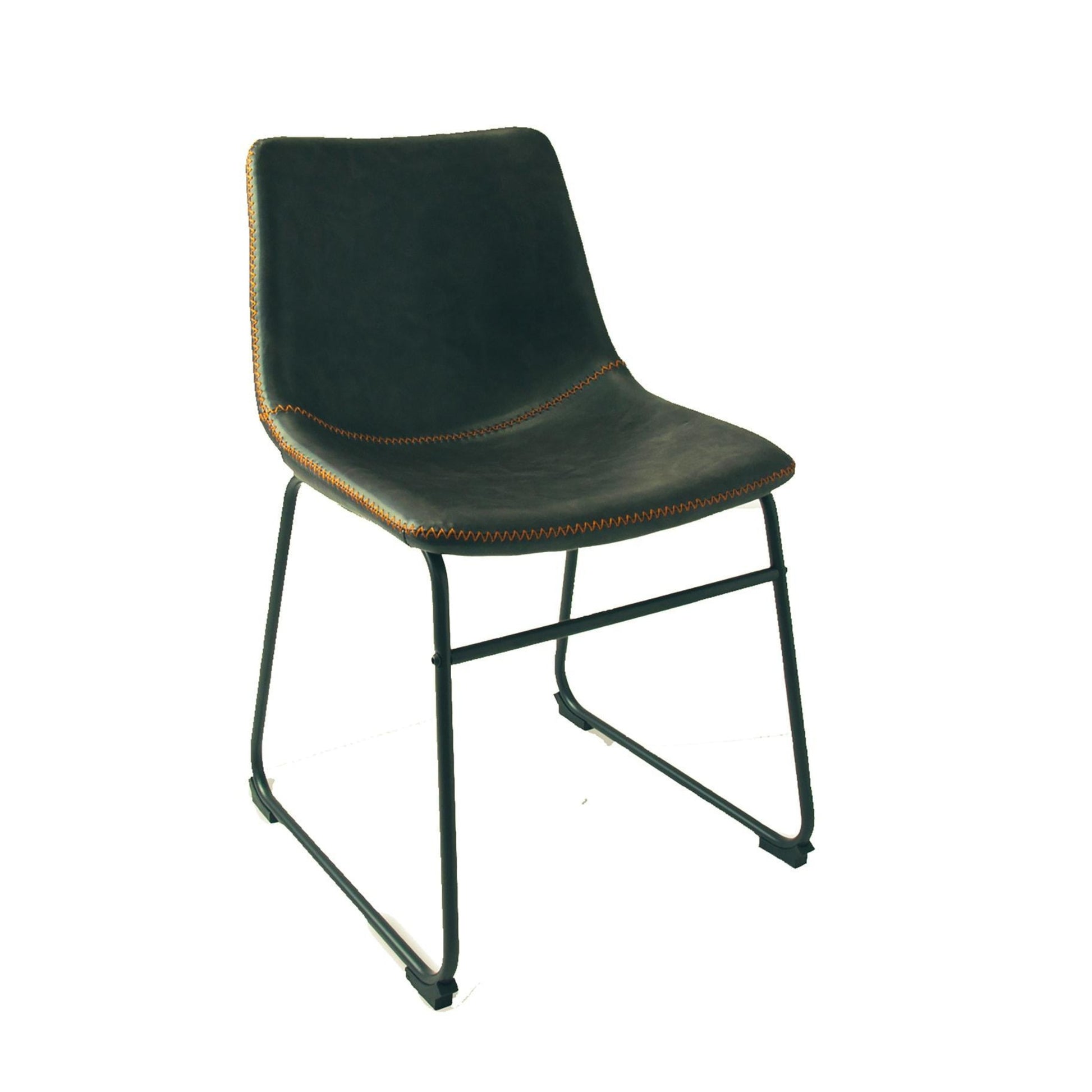 Cortona Dining Chair Vegan Leather Steel Grey