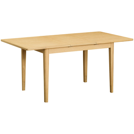 Farstad 4-6 Seater Extending Dining Table Oak extended