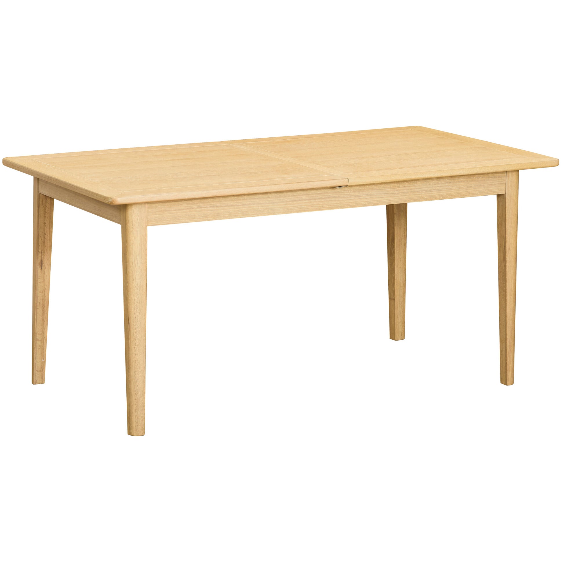 Farstad 6-8 Seater Extending Dining Table Oak closed