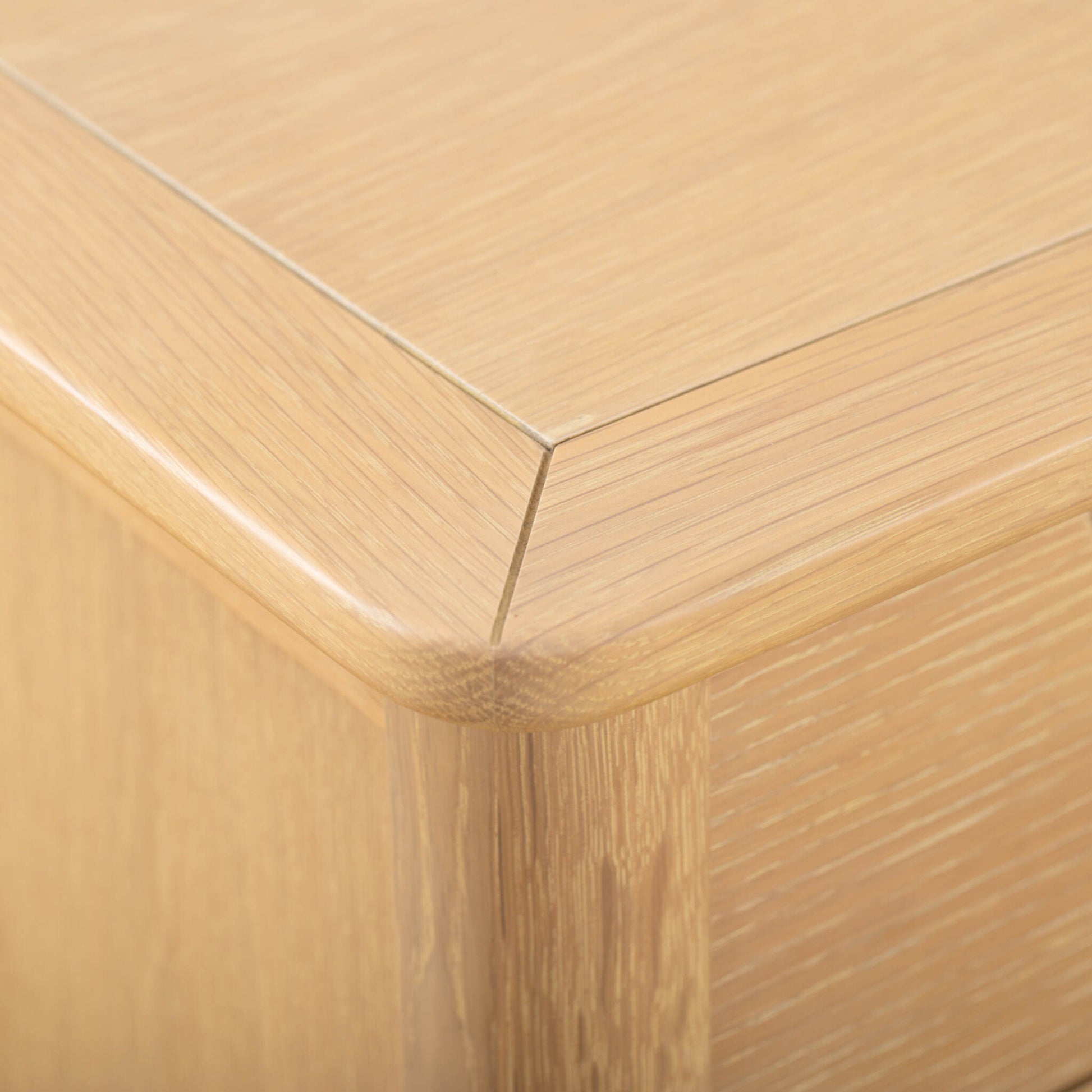 Farstad collection - close up of finished oak