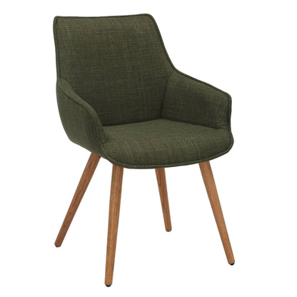 Genoa Dining Chair Twill Olive Green