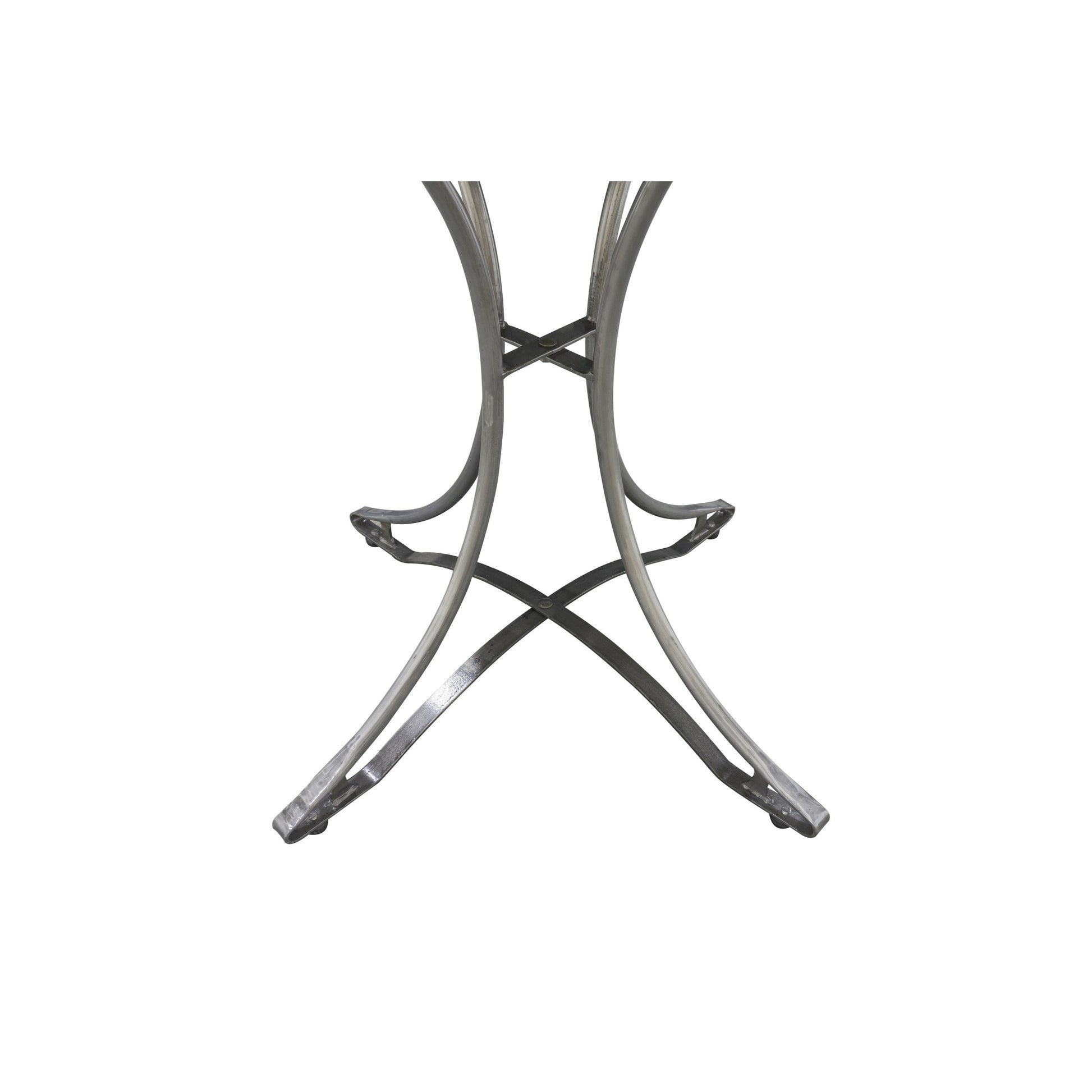 Hudson 2 Seater Square Space Saving Dining Tables - steel base