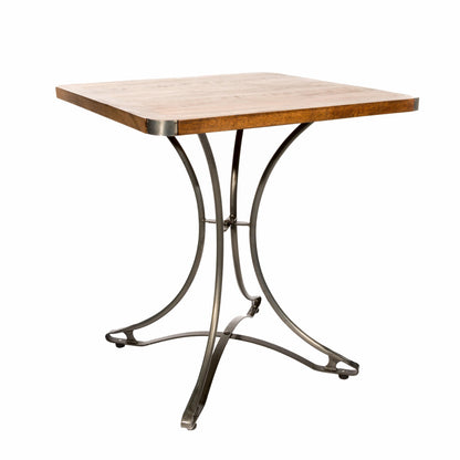 Hudson 2 Seater Square Space Saving Dining Table Mango Wood 70cm x 70cm