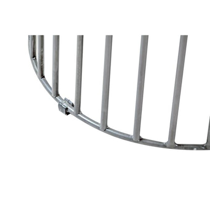 Hudson Round Birdcage High Top Bar Table gunmetal frame base close view