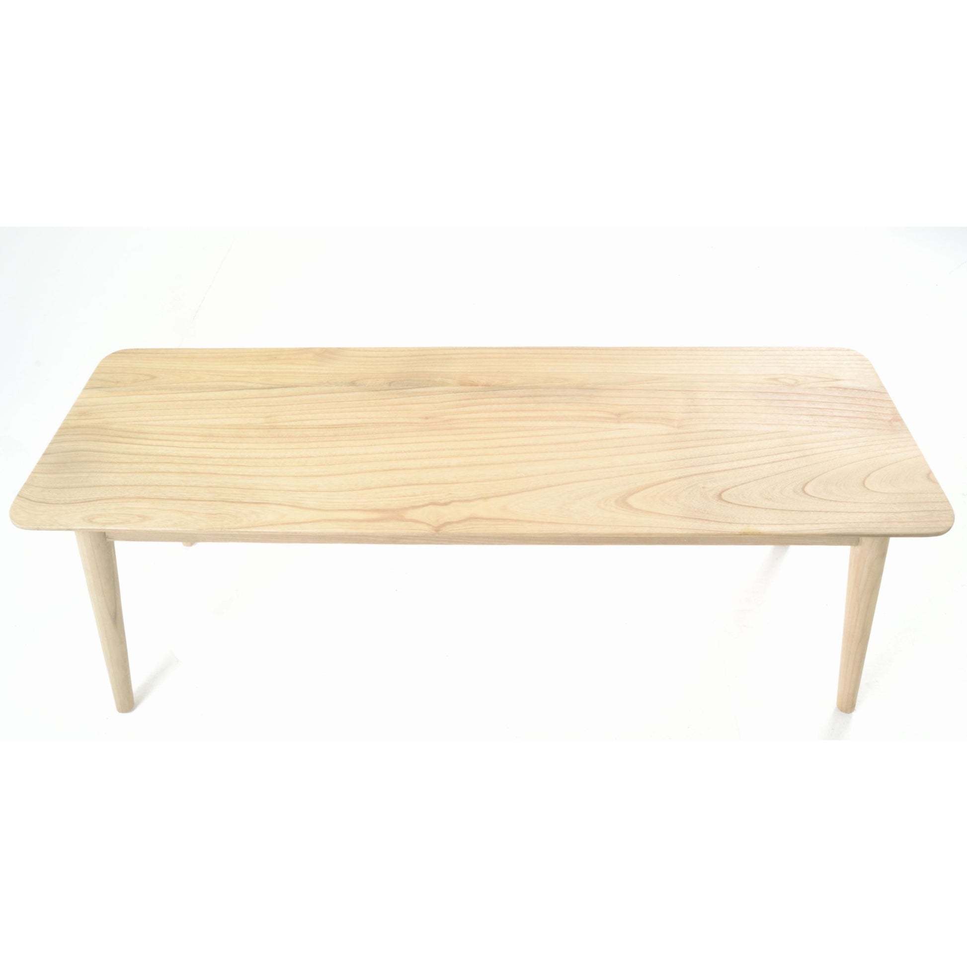 Malmo Dining Bench Sungkai Wood Scandinavian style side above