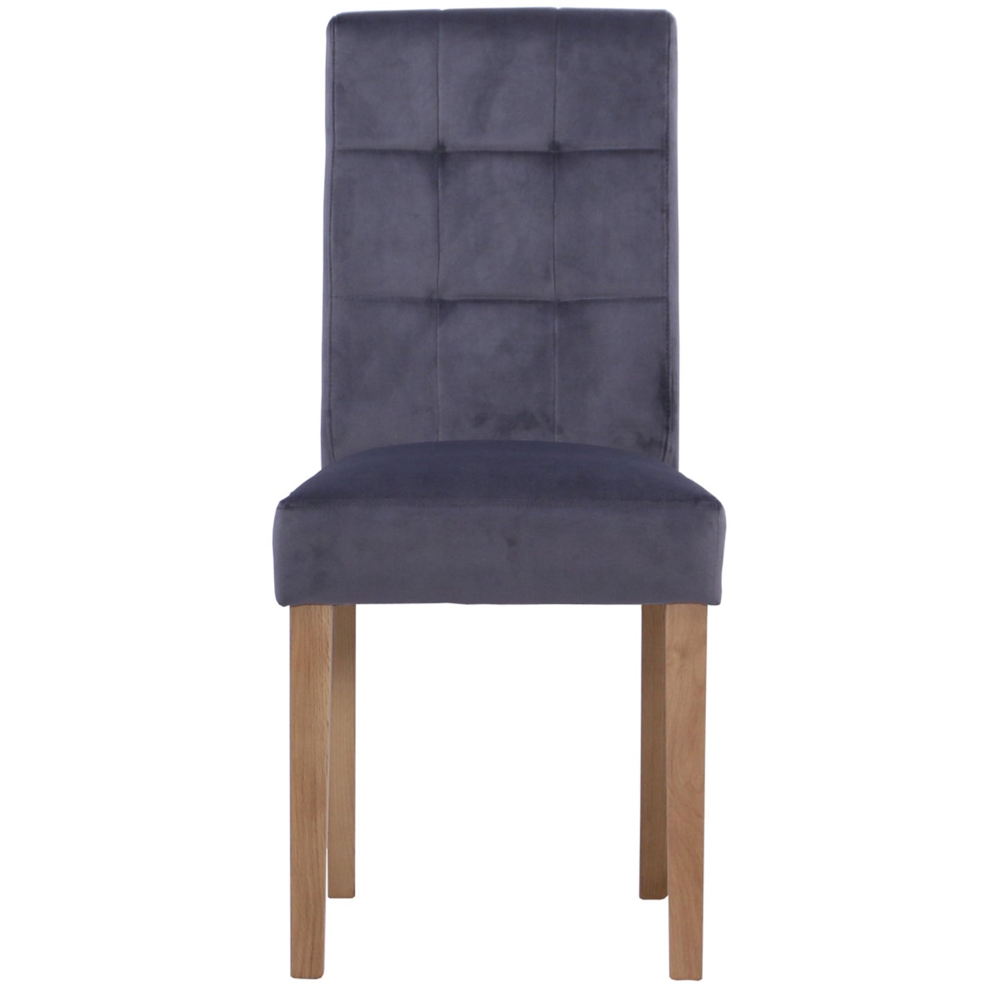 Mar Dining Chair Oak Graphite front