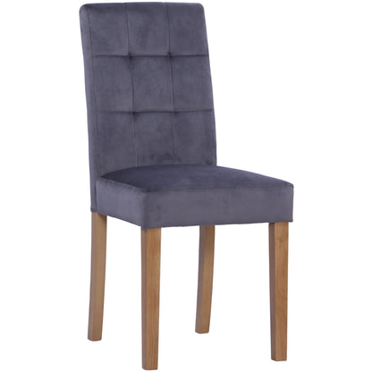 Mar Dining Chair Oak Graphite