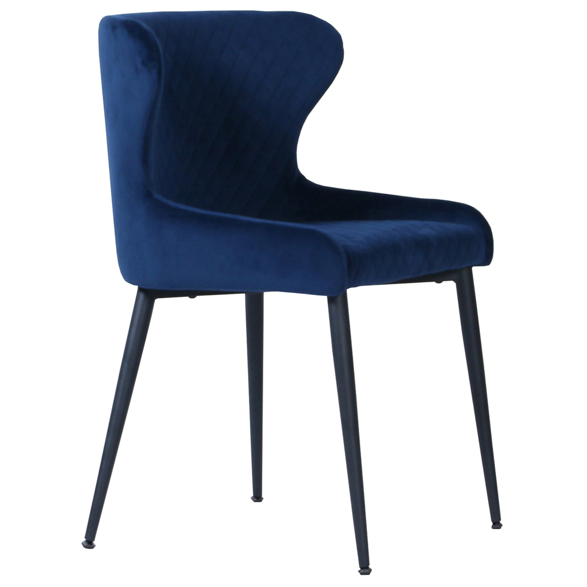 Parkmore Dining Chair Navy Velvet